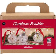 Creativ Company Mini DIY Kit Julgranskulor, Teckningar, 1 förp