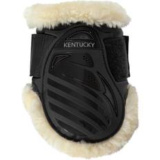 Kentucky Horse Boots Kentucky Horsewear Vegan Sheepskin Young Horse Fetlock Boots Black 00L unisex