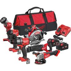 Milwaukee Sæt Milwaukee M18 FPP6E3-502B (2x5.0Ah)