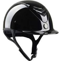 Onek Defender Convertible Glossy Riding Helmet - Black