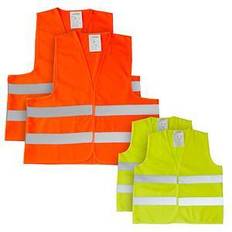 Santé LEINA Set de 4 gilets de sécurité/gilets de signalisation