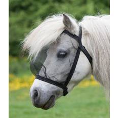 Aseo y cuidado Waldhausen Mascarilla Anti-Moscas Para Caballos Sin Orejas - Noir