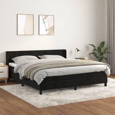 vidaXL Box Spring with Mattress Super King Continental Bed