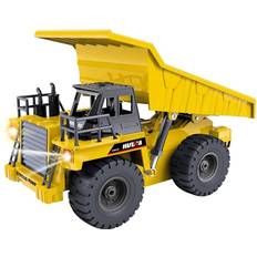 HuiNa Fjernstyret arbejdskøretøj HuiNa Fjernstyret Dump Truck 1:18 Fjernstyret Biler