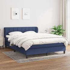 vidaXL Box Spring with Mattress Double Continental Bed