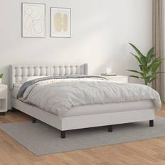 vidaXL Box Spring with Mattress Double Continental Bed