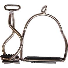 Rubber Saddles & Accessories Karlslund Stainless stirrups Stainless steel unisex