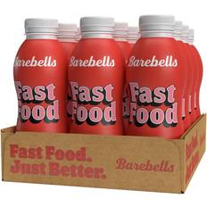 Barebells fast Barebells Fast Food 500ml Strawberry 12 stk