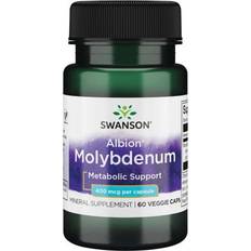Swanson Albion Kelateret Molybdæn 400 mcg 60 Vegetabilske Kapsler 60 stk