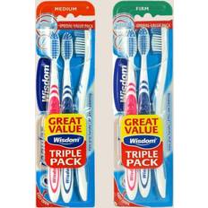 Toothbrushes Wisdom regular plus firm triple-pack