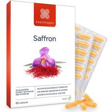 Healthspan Saffron Extract 30mg with Niacin Vitamin B6 60 pcs