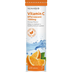 Numark Vitamin C 1000mg Orange Flavour Effervescent 20