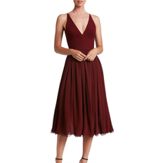 Dress The Population Alicia Dress - Burgundy