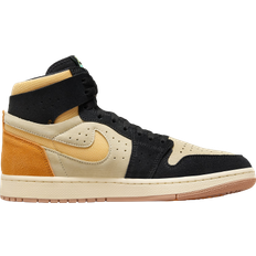 Nike air jordan 1 zoom cmft 2m Nike Air Jordan 1 Zoom CMFT 2 M - Muslin/Black/Vivid Orange/Celestial Gold