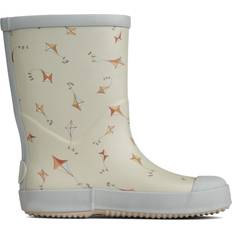 Økologiske Gummistøvler Børnesko Wheat Muddy Rubber Boots Print - Summer Field