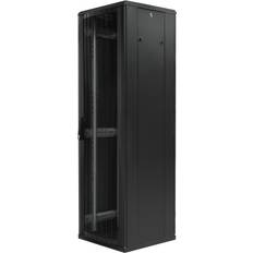 System G, 19" golvskåp, 42U, 600x1000, perforerad dörr