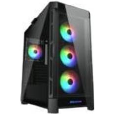 Cougar Case per Computer Cougar Duoface Pro RGB Mid Tower PC Case con 2 Black