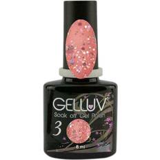 Peach Gel Polishes Gelluv Sugar Plum Gelluv Professional Nail Polish Base All that Glitters Winter