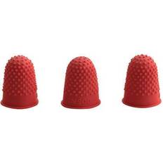 Q-CONNECT Thimblettes 00 Red Pack of 12 KF21507 KF21507