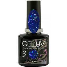 Blue Gel Polishes Gelluv Sapphire 8ml Gelluv Nail Polish UV Rose Soak Off Gel