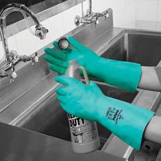 Werkkleding Polyco Healthline Blue Nitrile Disposable Gloves, XL, No, per Pack