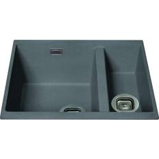 CDA KMG31GR Composite undermount/inset half bowl