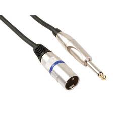 Perel HQ-Power Cable XLR-Jack 6.35 mm Masculino Mono 1.5 m