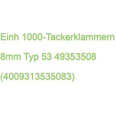 Einhell Tackerklammern 8mm Typ 53, 1.000