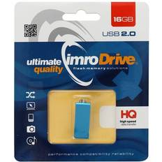 Imro EDGE, 16 GB, USB Type-A, 2.0, 24 MB/s, [Levering: 6-14 dage]