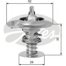 Motortermostater Gates Thermostat coolant TH03382G1