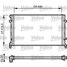 Valeo Motorkühler 734332 Leon VW Caddy III