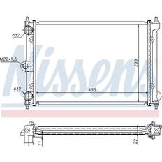 Computerkühlung Kühler, Motorkühlung Nissens 651721