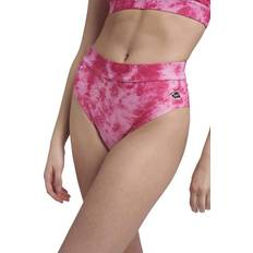 Women's High Waist Bikini, XS, Nebulosa Cerise
