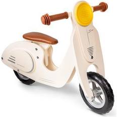 Madera Patinetes New Classic Toys Laufroller creme