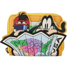 Orange Wallets Loungefly Disney: A Goofy Movie Road Trip Zip Around Wallet