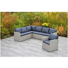 Gartenmöbel Merxx Chicago Eckset Lounge-Set