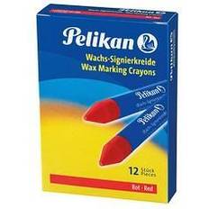 Rouge Règles Pelikan Crayons de cire À marquer 772 rouge diamètre 12 mm pour les surfaces lisses comme le verre