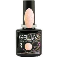 Peach Gel Polishes Gelluv Gelluv Nail Polish Spring Collection UV Soak Off Gel Coat 8ml