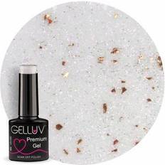 Silver Gel Polishes Gelluv Catatonic Gelluv Nail Gel Polish UV Soak Off Base Top Coat Chip
