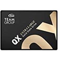 TeamGroup QX 4TB 3D NAND QLC 2,5 Zoll SATA III interne Solid State Drive SSD Lese-/Schreibgeschwindigkeit bis zu 560/500 MB/s 1000 TBW kompatibel mit Laptop & PC Desktop T253X7004T0C101