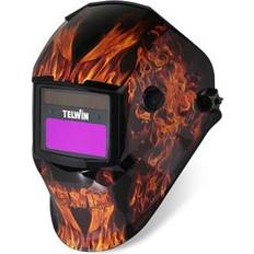 Automatisk svejsehjelm Telwin Svejsehjelm Automatisk Flame DIN 4/9-13