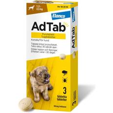 Adtab hund Elanco AdTab. 56 mg, tuggtabletter 1,3–2,5 kg
