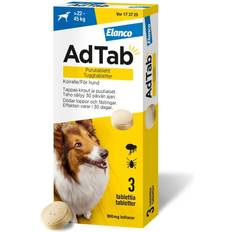 Avmaskning hund Husdjur Elanco Chewable Dog Tablet against fleas and ticks 900mg