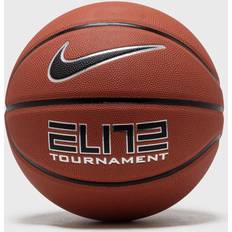 Basketball Nike Elite Tournament 8p Basketball, Amber/black/metallic Silver/black