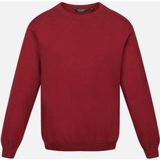 Regatta Mens Kaelen Jersey Knitted Jumper syrah Red
