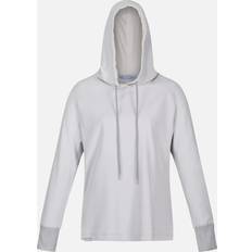 High Collar - Hoodies Jumpers Regatta Womens/ladies Hartside Marl Lightweight Hoodie cyberspace Marl