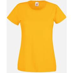 Fruit of the Loom LadiesWomens Lady-Fit Short Sleeve T-Shirt BC1354 Sunflower