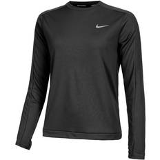 Nike Dri-FIT Women's Crew-Neck Running Top Black