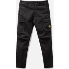 Stone Island Bukser Stone Island Sorte Bukser Med Flere Lommer - Sort