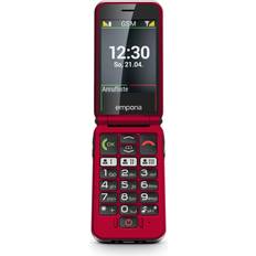 JOY-2G Rød Klaptelefon Med Store Taster